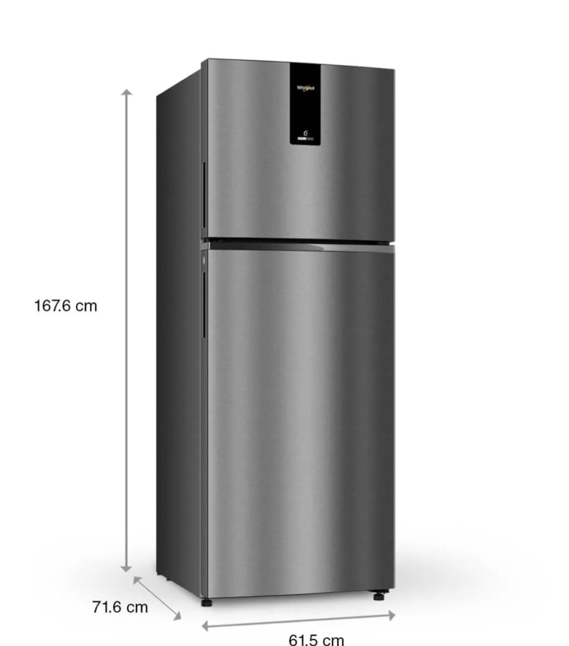 Whirlpool 308 L 2 Star Frost-Free Double-Door Refrigerator (Model 21820)