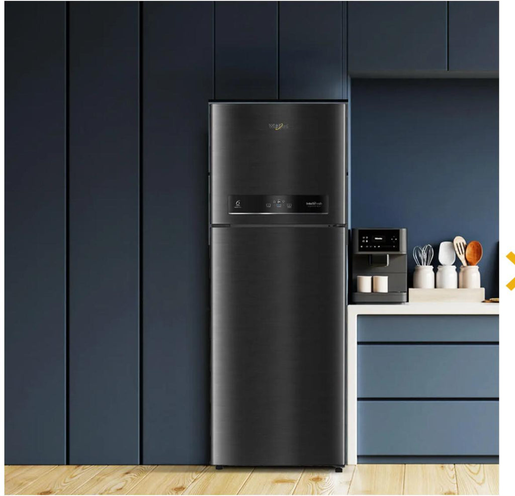 Whirlpool Intellifresh 2 Star Convertible Frost Free Double-Door Refrigerator — Whirlpool 21857 411 L Convertible Frost-Free Double-Door Refrigerator