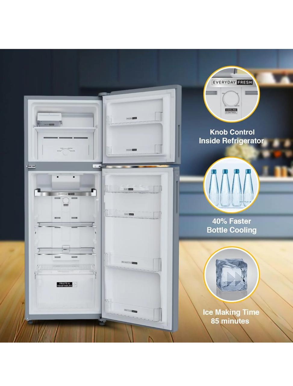 Whirlpool Neofresh 235 L 2 Star Frost-Free Double Door Refrigerator (Model 22099)