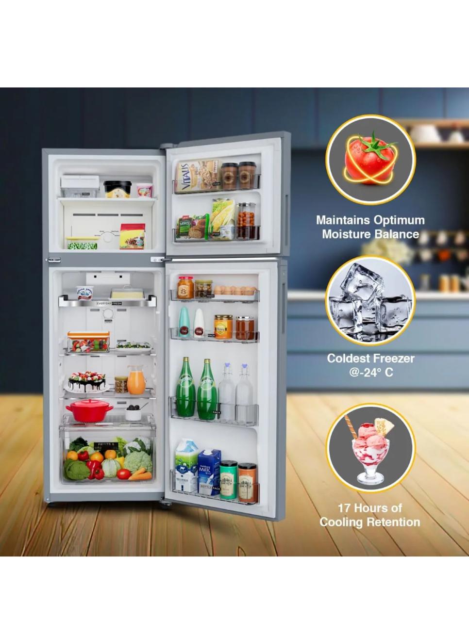 Whirlpool Neofresh 235 L 2 Star Frost-Free Double Door Refrigerator (Model 22099)