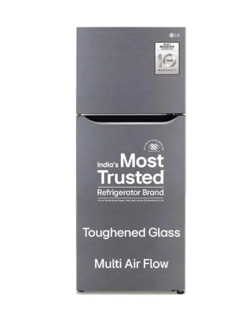 LG 242 L 2 Star Frost-Free Smart Inverter Double-Door Refrigerator (Model GL-N292BDSY)