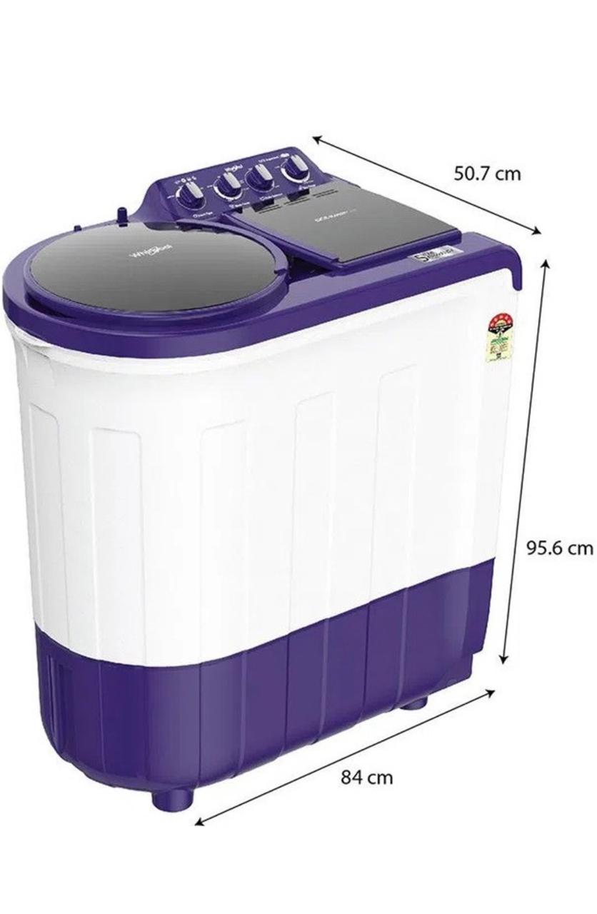 Whirlpool 30276 8 kg 5-Star Semi-Automatic Top Load Washing Machine (ACE 8.0 Super Soak)