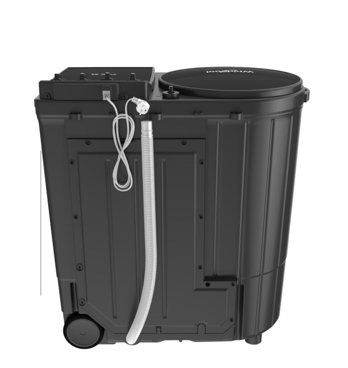 Whirlpool 30342 9.5 kg 5-Star Semi-Automatic Top Load Washing Machine (ACE XL 9.5 Grey Dazzle)