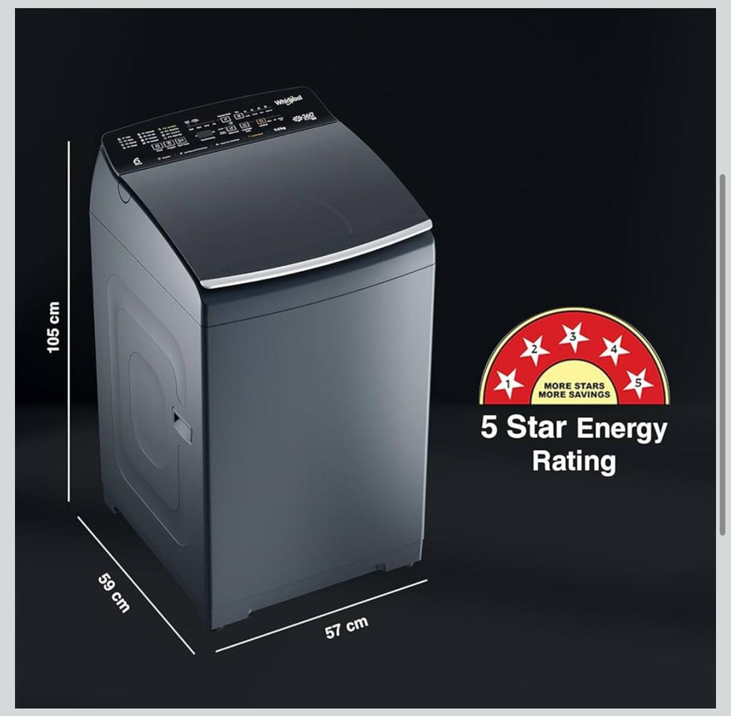 Whirlpool 360 Bloomwash Pro 9.5 KG Fully Automatic Top Load Washing Machine (Model 31602 – 360° Bloomwash Pro H 9.0)