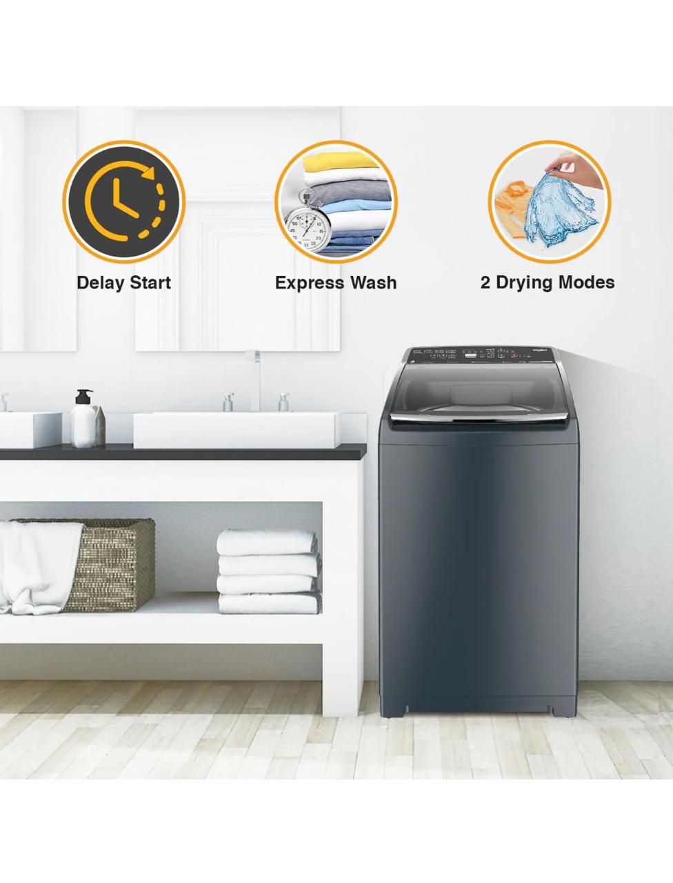 Whirlpool 31639 – Stainwash Pro Plus 8.5 kg Fully Automatic Top Load Washing Machine