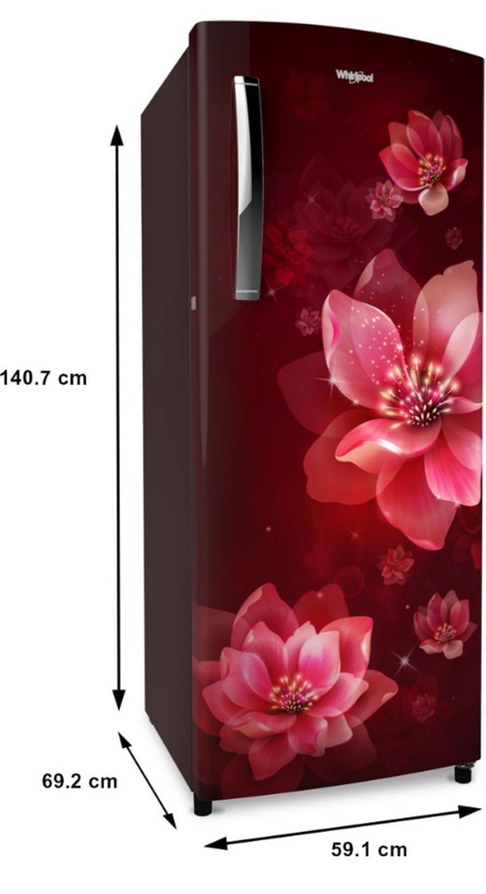 Whirlpool Icemagic Pro 207 L 3 Star Direct Cool Single-Door Refrigerator (Model 72612)