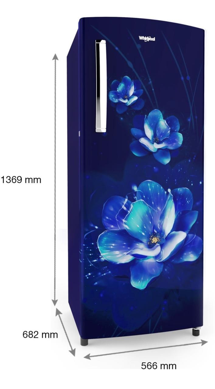 Whirlpool Icemagic Pro 207 L 3 Star Direct Cool Single-Door Refrigerator (Model 72613)