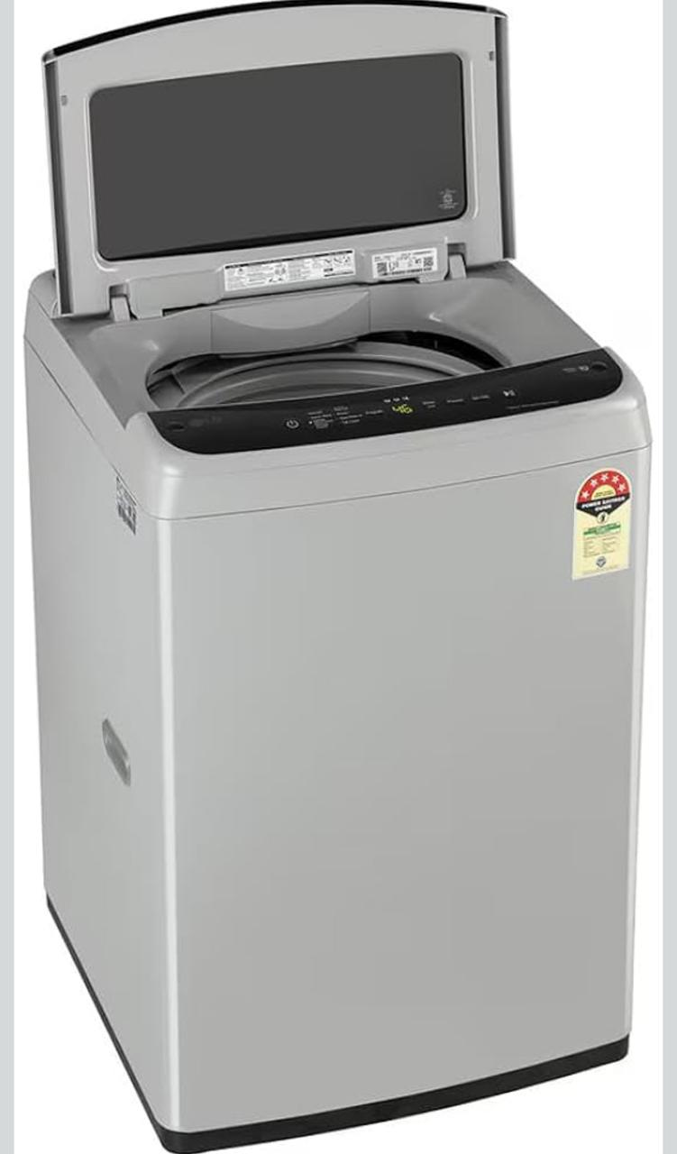 LG T75VBSF1Z 7.5 Kg Top Load Fully Automatic Washing Machine — a 7.5 kg fully automatic top-load washing machine from LG
