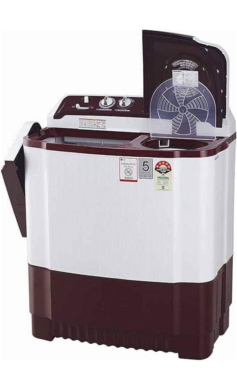 LG 8 kg Semi Automatic Top Load Washing Machine P8035SRAZ (often listed / sold also as P8035SRAZA)