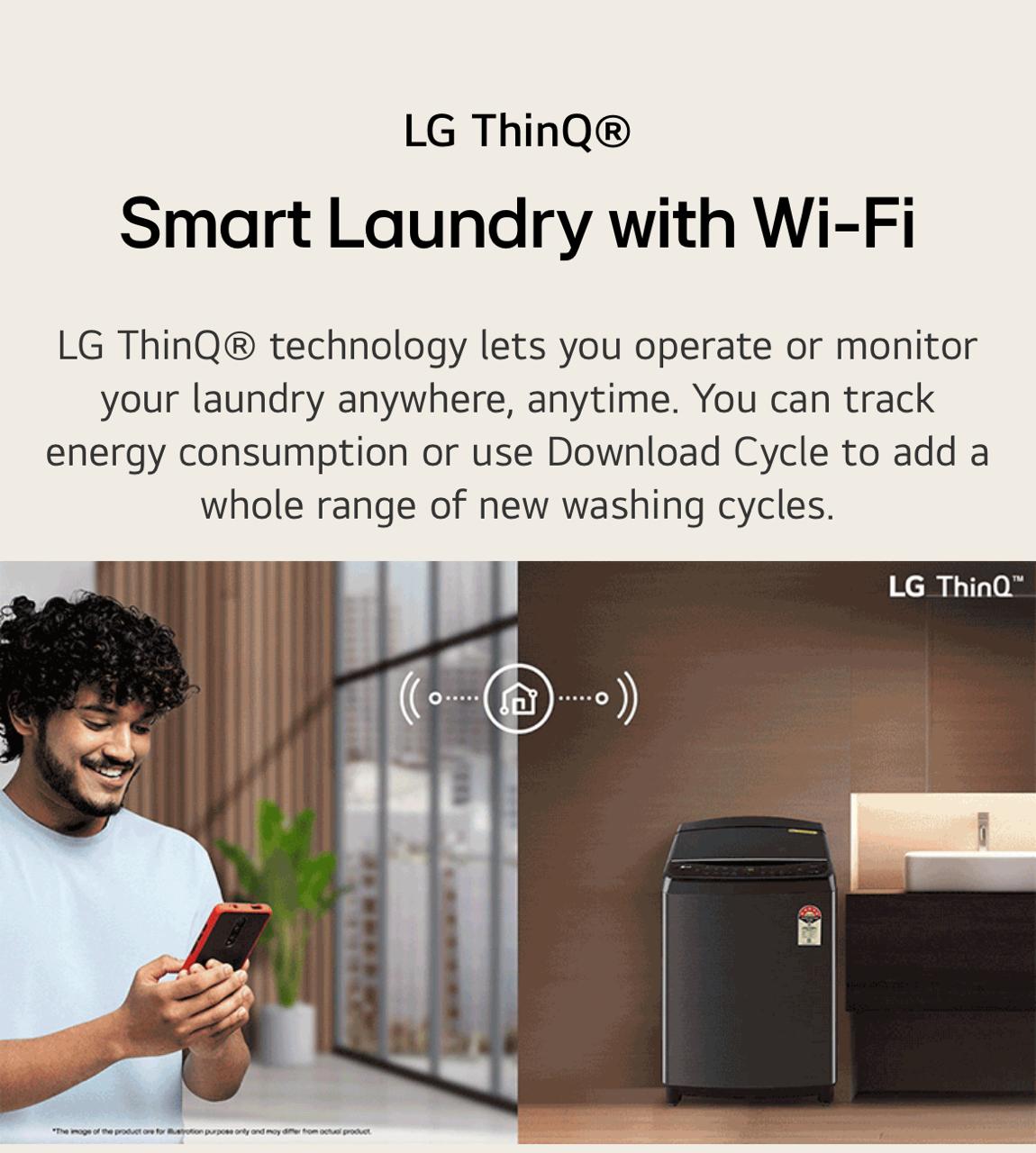 LG 9 kg 5 Star Fully Automatic Top Load Washing Machine T90V4MB1S