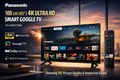 Panasonic 108 cm (43 inch) 4K Ultra HD Smart LED Google TV (TH-43PX735DX, Black)