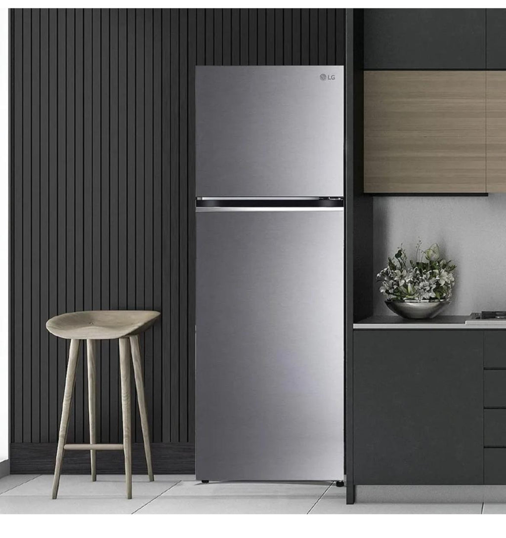 LG GL-N412SDSY 380 L 2 Star Frost-Free Smart Inverter Double-Door Refrigerator