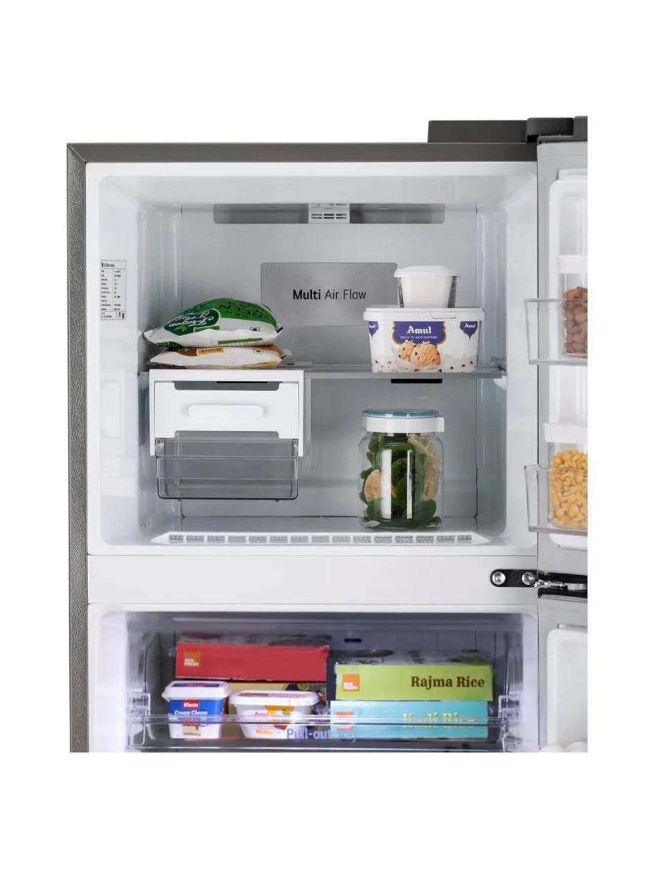 LG GL-N412SDSY 380 L 2 Star Frost-Free Smart Inverter Double-Door Refrigerator