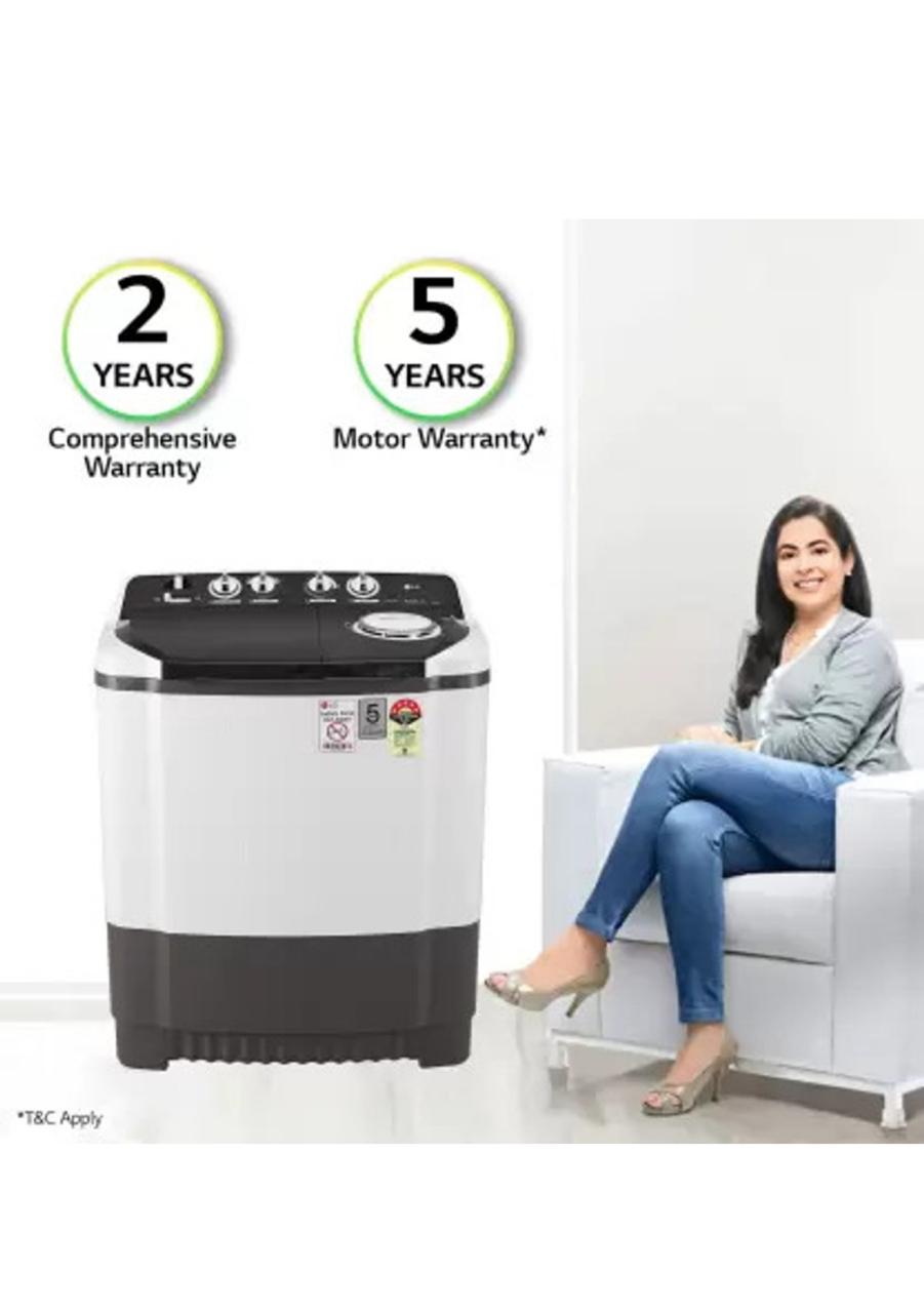 LG P7510RGAZ 7.5 kg 5 Star Semi-Automatic Washing Machine