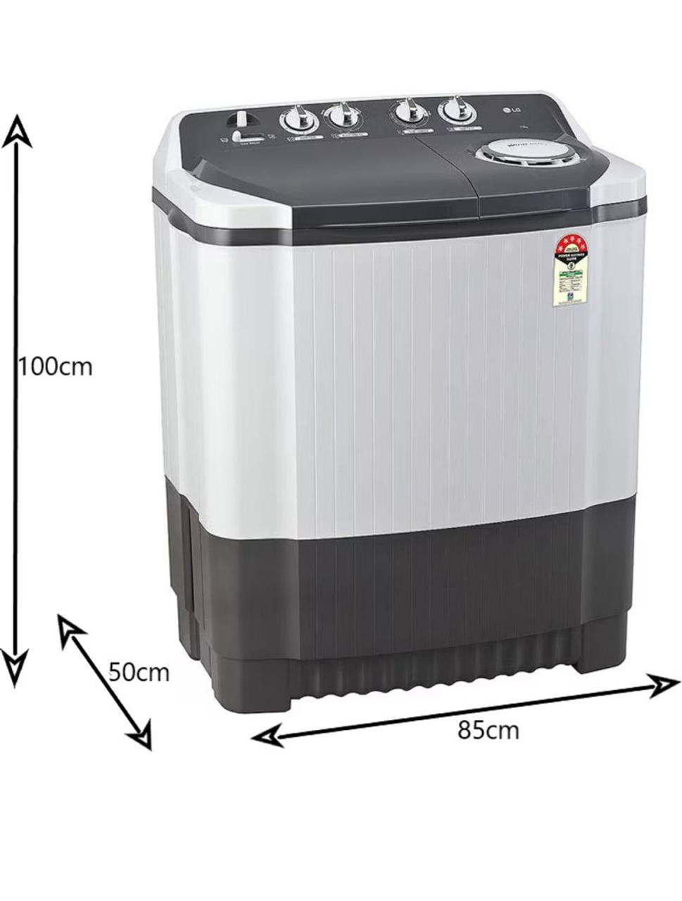 LG P7510RGAZ 7.5 kg 5 Star Semi-Automatic Washing Machine