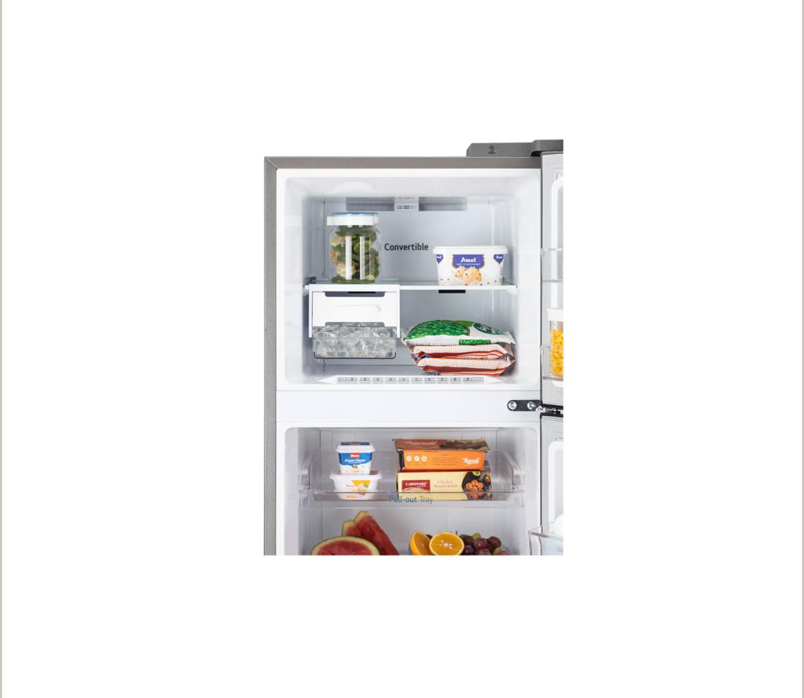 LG 272 L 2 Star Frost-Free Smart Inverter Double Door Refrigerator (Model GL-S312SDSY)