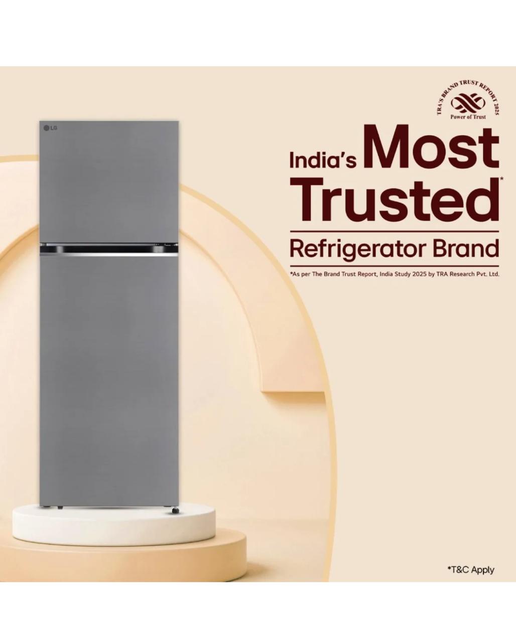 LG GL-S382SPZY – 343 L Frost-Free Smart Inverter Convertible Refrigerator