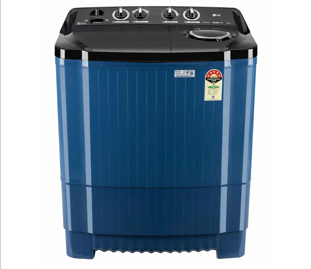 LG P8015SBAZ — an 8 kg Semi-Automatic Top Load Washing Machine from LG