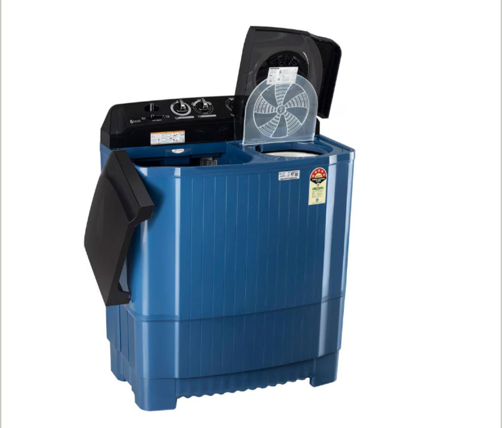 LG P8015SBAZ — an 8 kg Semi-Automatic Top Load Washing Machine from LG